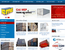 Tablet Screenshot of caimepcontainers.com